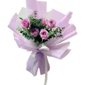 Purple Eucalyptus Elegance