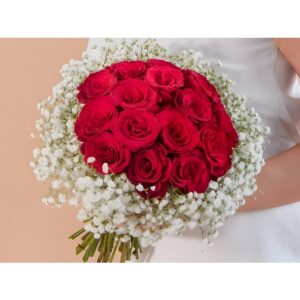 Red & Gypsy Hand-Tied