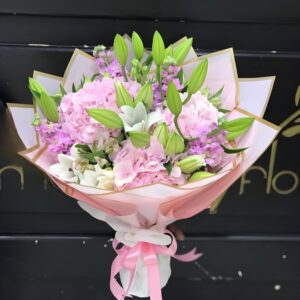 Blushing Hydrangea Bliss